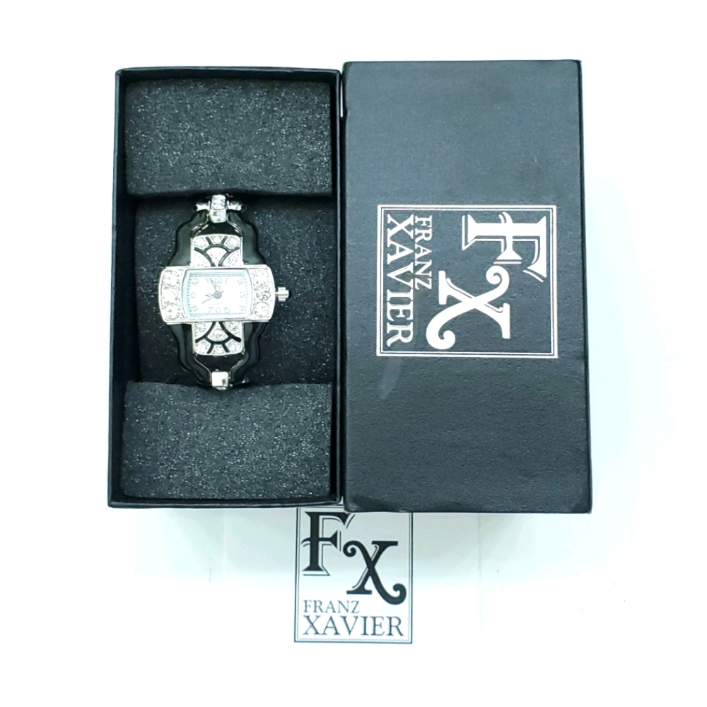Franz Xavier Art Deco Enamel Watch